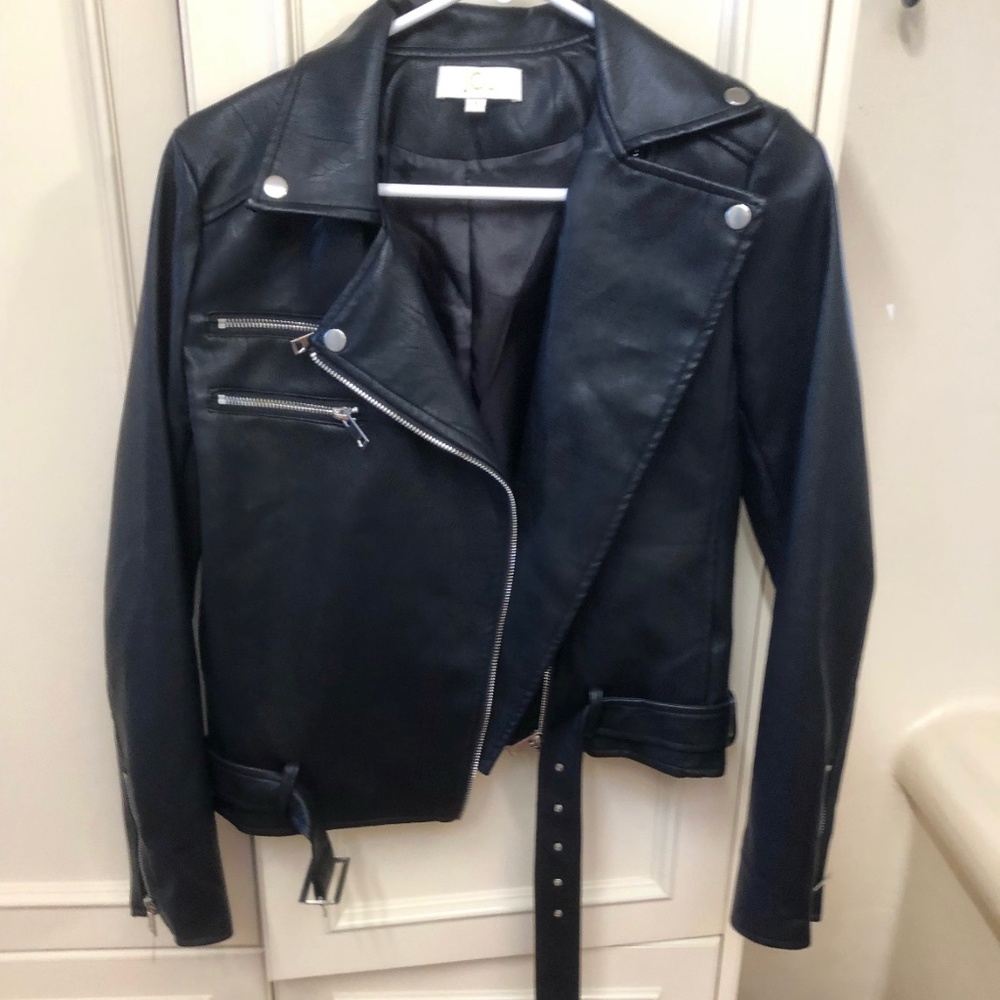 JCL faux leather jacket